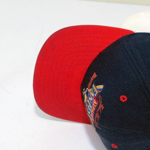 Vintage New Era MLB All Star Fanfest Boston 1999 Snapback Hat Cleaned Reshaped - Picture 6 of 9